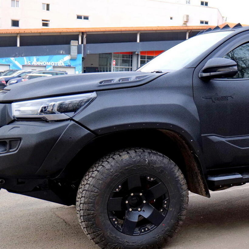 Капот композитный Катран HILUX 2015 - Силовые бамперы