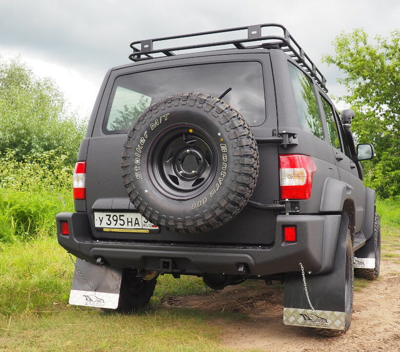 ABC.UAZ.RB.28M Бампер АВС-Дизайн задний 