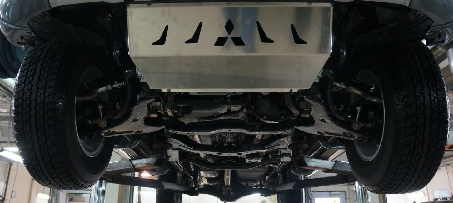 ABC ЗАЩИТА РАДИАТОРА MITSUBISHI L-200 - Защита днища - MITSUBISHI - Mitsubishi L200