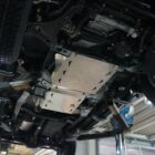 Защита КПП и РК Mitsubishi L-200, Алюминий 4 мм - Защита днища - MITSUBISHI - Mitsubishi L200
