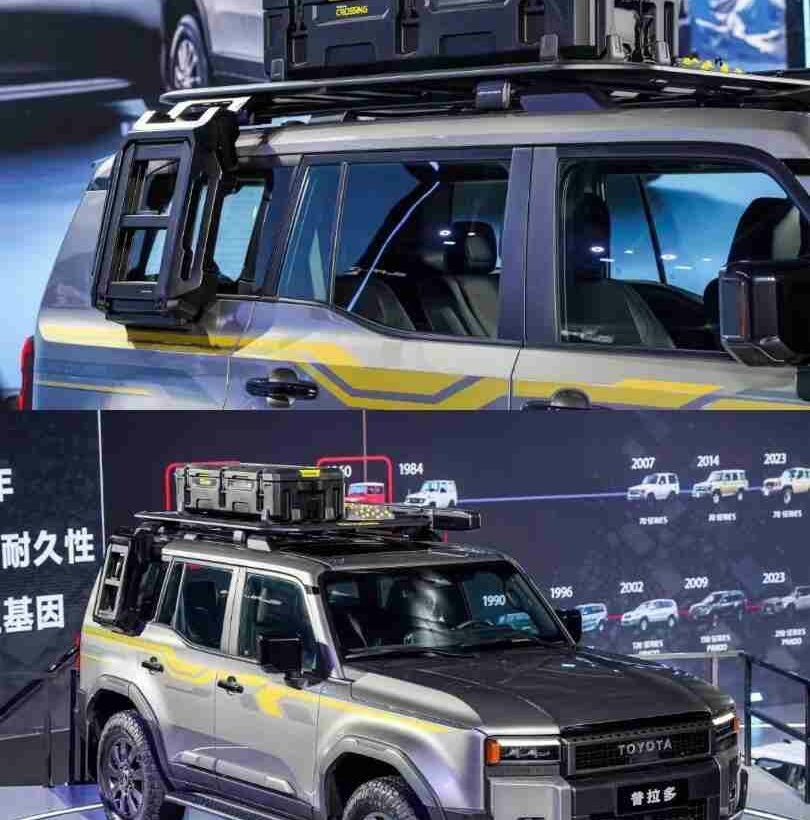 Боковая лестница STORM Crossing Ladder для Toyota Prado 250 New 2024. Комплектация 1 - Экстерьер - TOYOTA - Toyota Land Cruiser Prado