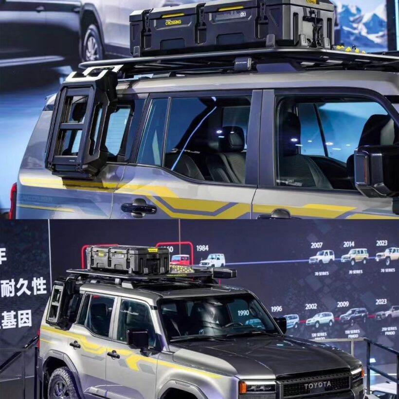 Багажник экспедиционный STORM Roof Rack для Toyota Land Cruiser Prado 250 (2024) - Багажники