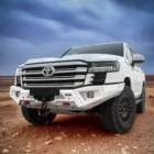 БАМПЕР СИЛОВОЙ ПЕРЕДНИЙ RIVAL АЛЮМИНИЕВЫЙ (ЧЕРНЫЙ) TOYOTA LAND CRUISER 300 (2021+) - Силовые бамперы - TOYOTA - Toyota Land Cruiser