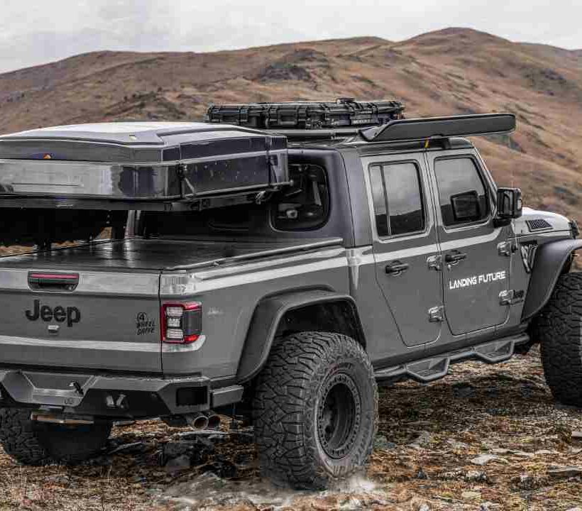 Автомобильная палатка на крышу Arcane Warrior LANDING Hardshell Roof Tent (ADA co-branded) - Всё для автотуризма - FORD