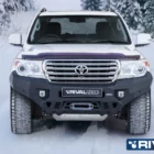 БАМПЕР RIVAL СИЛОВОЙ ПЕРЕДНИЙ АЛЮМИНИЕВЫЙ (ЧЕРНЫЙ) ДЛЯ TOYOTA LAND CRUISER 200 (2006-2015) - Силовые бамперы - TOYOTA - Toyota Land Cruiser