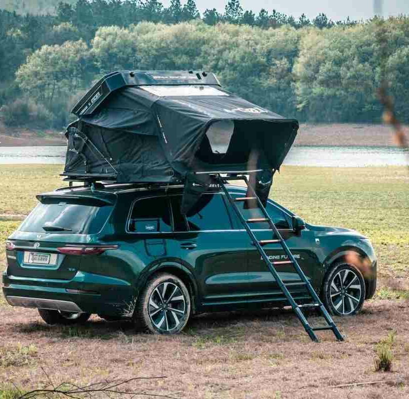 Автомобильная палатка на крышу Arcane Warrior LANDING Hardshell Roof Tent (ADA co-branded) - Всё для автотуризма - FORD