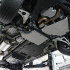 Защита днища Acura MDX (2014-) из 4 частей, Алюминий 4 мм - Защита днища - HONDA - Honda Acura