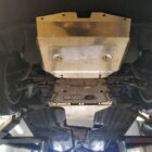 Защита картера двигателя и кпп BMW X5, Алюминий 4 мм - Защита днища - BMW