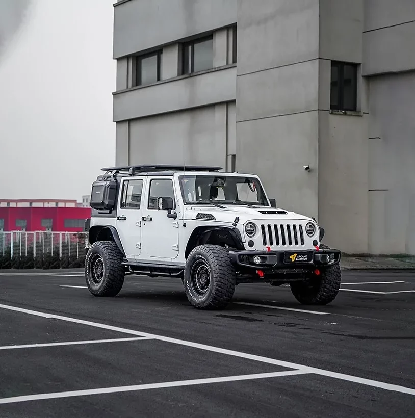 Багажник экспедиционный STORM для Jeep Wrangler JL/JK 2018-2024 4XE (длинный, усиленная версия) - Багажники