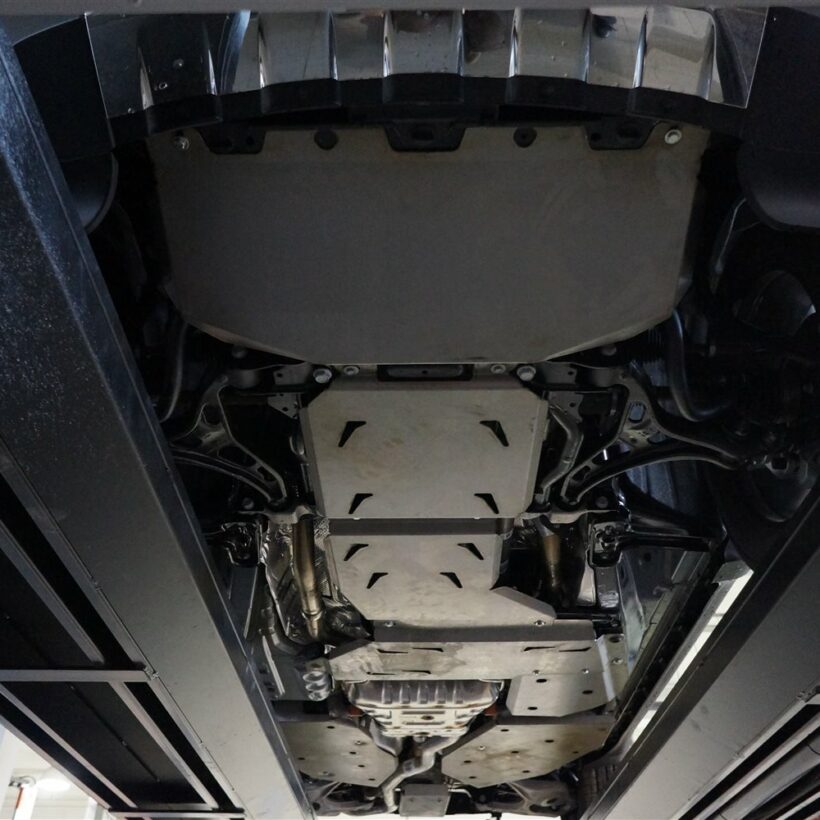 Защита днища JEEP Grand Cherokee (2010-2022) из 7 частей, Алюминий 4 мм. - Защита днища - JEEP - Jeep Grand Cherokke