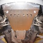 Защита картера двигателя и КПП BMW X5 (2011-10.2013) из 2-х частей, с пыльниками, Алюминий 4 мм - Защита днища - BMW - BMW X5