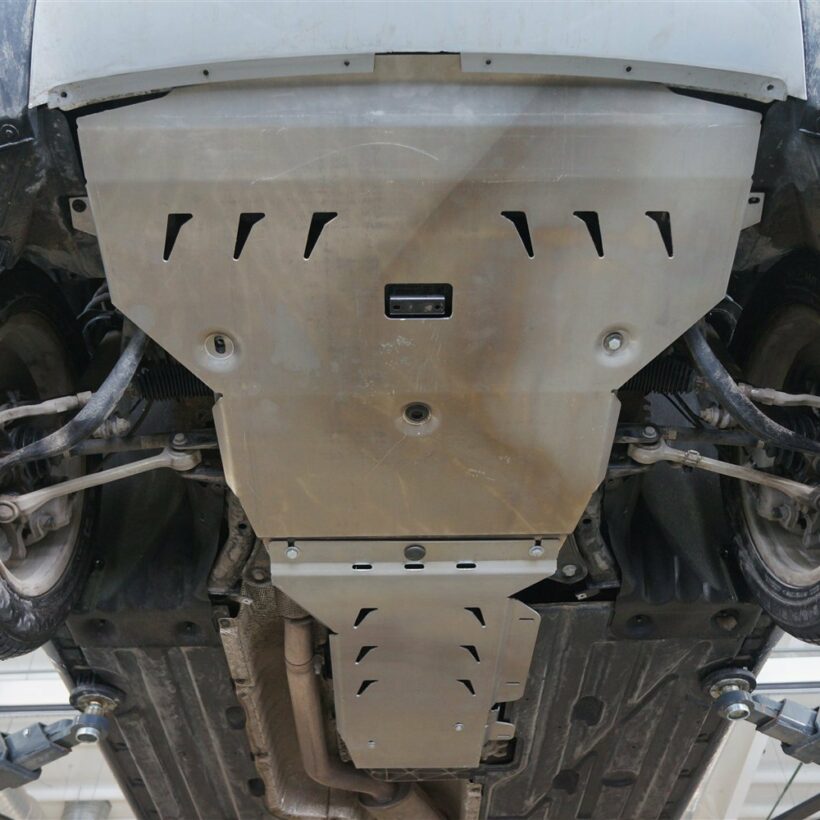 Защита картера двигателя и КПП BMW X3 (2011-2017) / BMW X4 (2014-2018), Алюминий 4 мм - Защита днища - BMW - BMW X4
