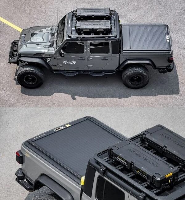 Крышка роллетная Arcane Warrior Ultra Ridge Roll-up cover для пикапов Ford F150 Raptor, Toyota Tundra, Dodge RAM 1500 TRX - Крышки и тенты кузова - FORD