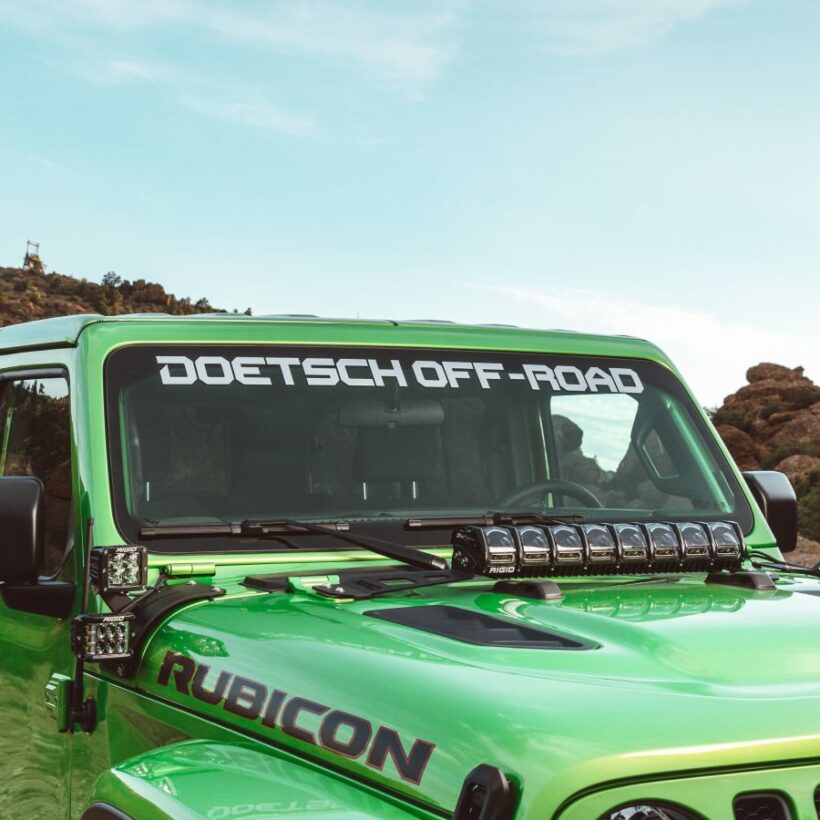 Крепление на капот для фары 20″ ADAPT (JEEP Wrangler JL ) - Экстерьер - JEEP - Jeep Gladiator