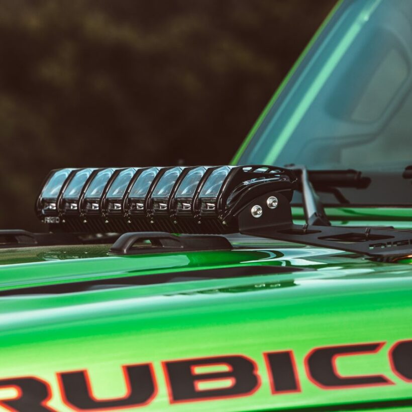 Крепление на капот для фары 20″ ADAPT (JEEP Wrangler JL ) - Экстерьер - JEEP - Jeep Gladiator