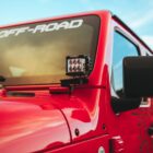 JEEP Wrangler JL Крепление для 2х фар D серии на петли лобового стекла - Экстерьер - JEEP - Jeep Gladiator