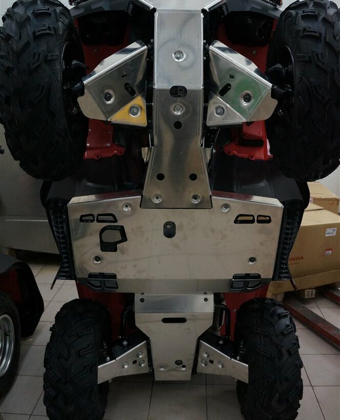Защита днища, рычагов и подножек ATV Honda TRX500 FA (2016-)/ Honda TRX 420 FA (2016-), Алюминий 4 мм - Защита днища - BMW