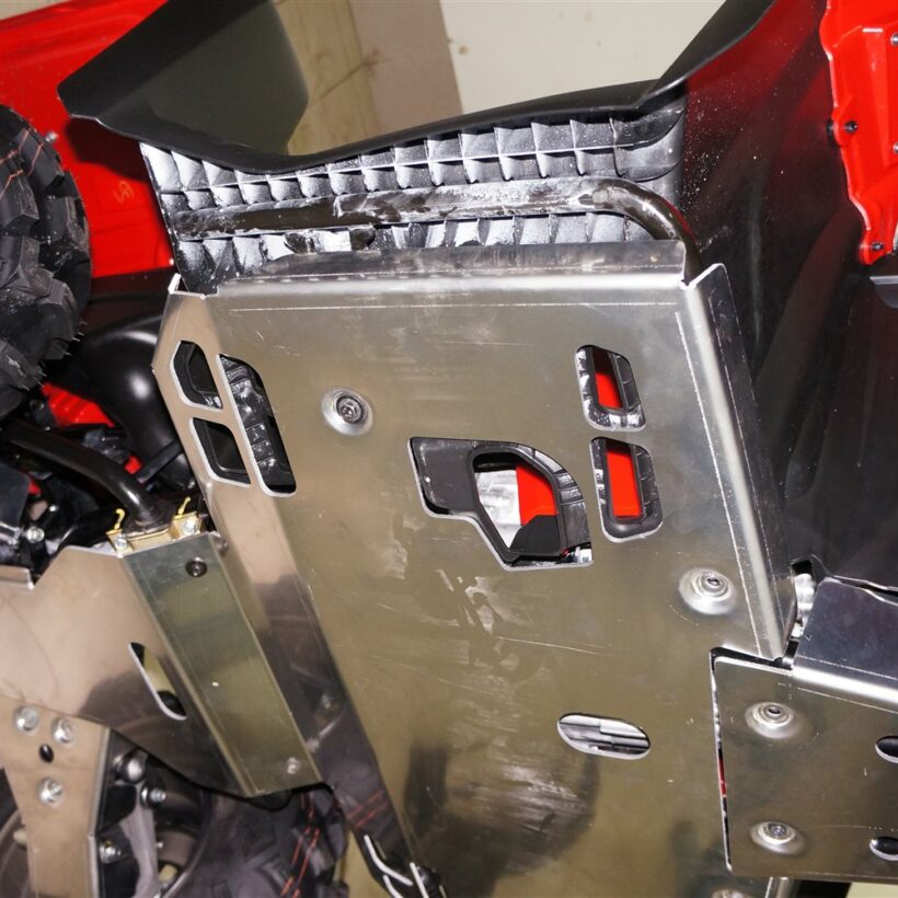 Защита днища, рычагов и подножек ATV Honda TRX500 FA (2016-)/ Honda TRX 420 FA (2016-), Алюминий 4 мм - Защита днища - BMW