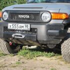 Площадка под лебедку в передний штатный бампер Toyota FJ Cusier. Комплектация № 1 - Экстерьер - TOYOTA - Toyota FJ Cruiser