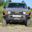 Площадка под лебедку в передний штатный бампер Toyota FJ Cusier. Комплектация № 1 - Экстерьер - TOYOTA - Toyota FJ Cruiser