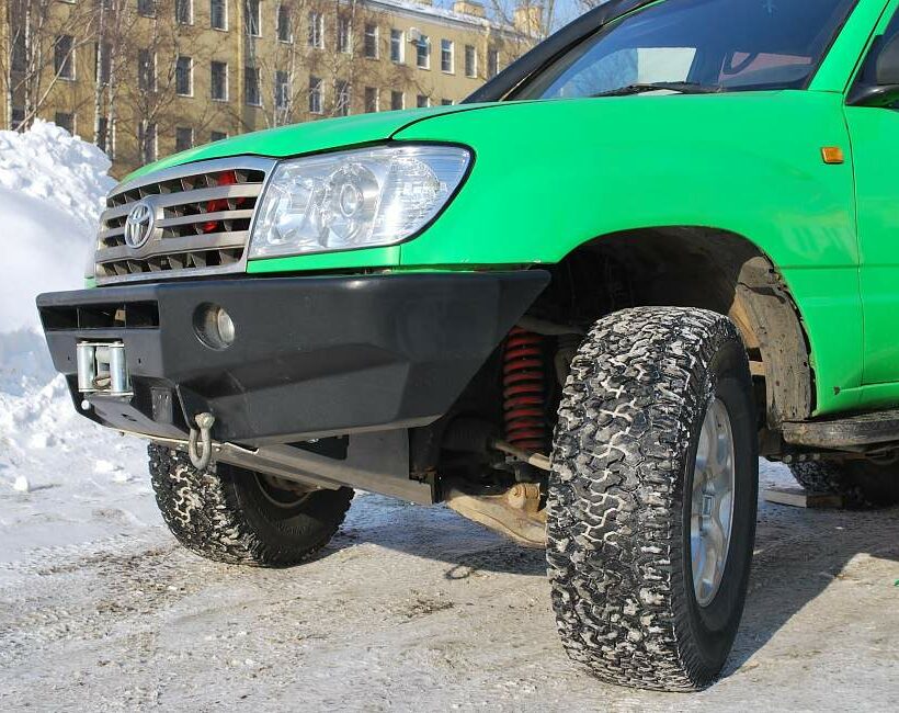 Защита днища Toyota Land Cruiser 100, Lexus LX 470 (радиатора и редуктора, КПП и раздаточной коробки -СИЛОВАЯ). Комплектация № 2 - Защита днища - TOYOTA - Toyota Land Cruiser