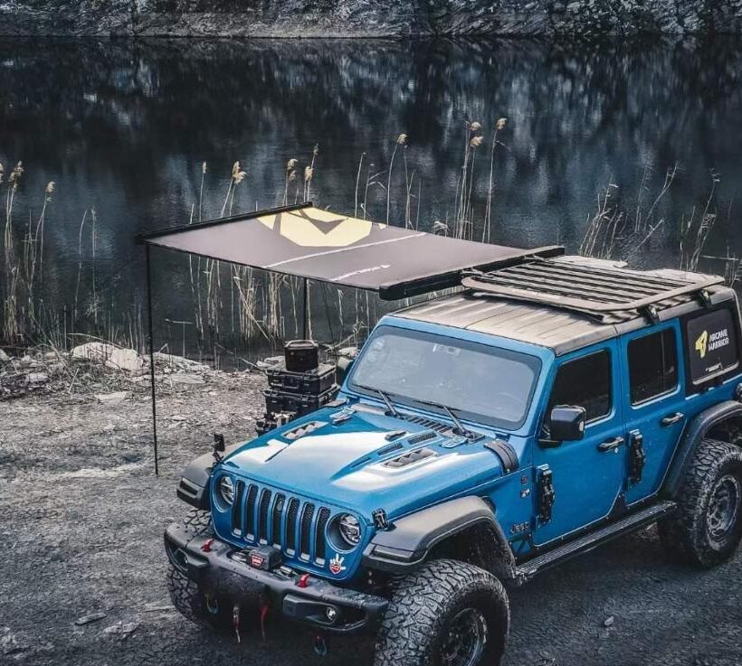 Багажник экспедиционный STORM для Jeep Wrangler JL/JK 2018-2024 (короткий, усиленная версия) - Багажники