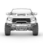 Бампер силовой передний BMS PRO-Line для Додж Рам ТРХ 2020-2024 - Силовые бамперы - DODGE - Dodge Ram