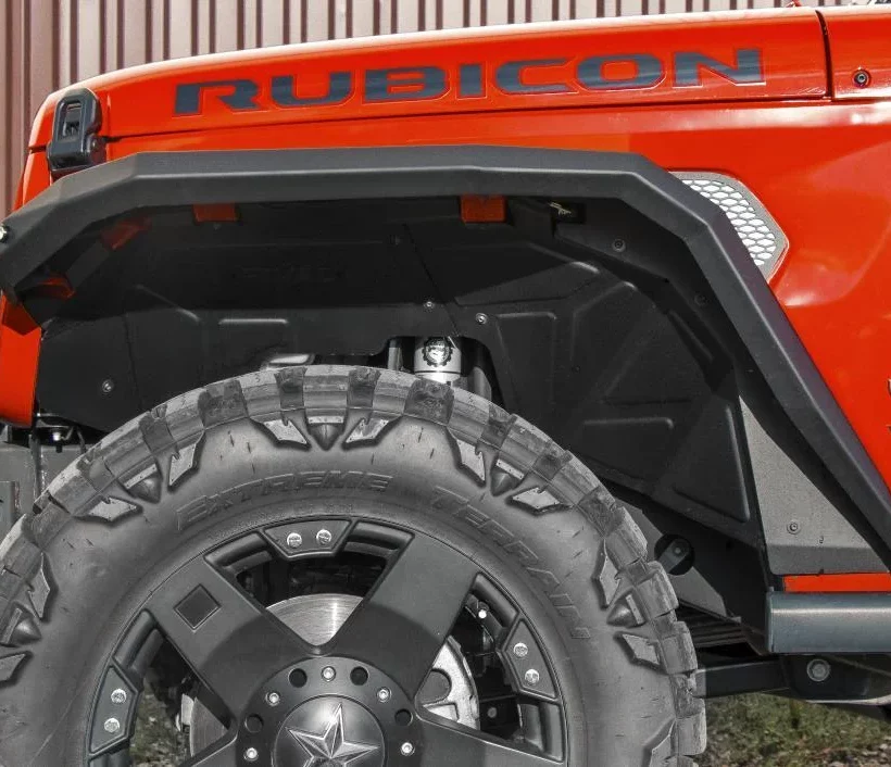 РАСШИРИТЕЛИ КОЛЕСНЫХ АРОК ПЕРЕДНИЕ RIVAL ДЛЯ JEEP WRANGLER JL 2018+ - Расширители арок - JEEP - Jeep Wrangler