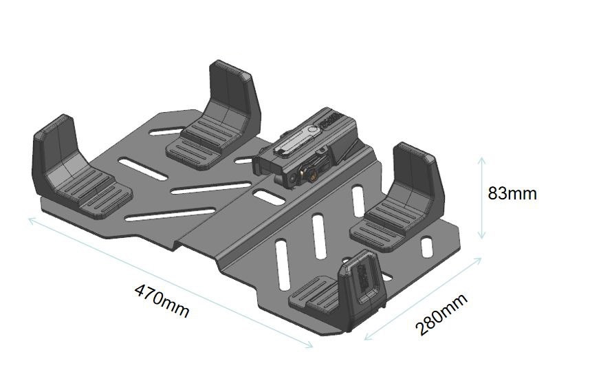 Площадки FLEX Gearbox Quick Release Base Z02 (36/52L) - Экстерьер - JEEP