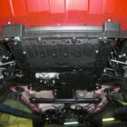 Защита днища Suzuki Grand Vitara (2005-), Алюминий 4 мм - Защита днища - SUZUKI - Suzuki Grand Vitara