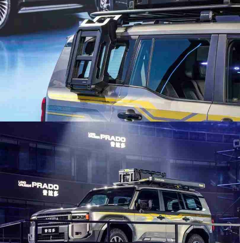 Боковая лестница STORM Crossing Ladder для Toyota Prado 250 New 2024. Комплектация 1 - Экстерьер - TOYOTA - Toyota Land Cruiser Prado