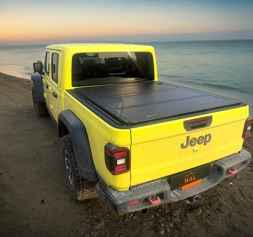 Крышка HAL 4-х секционная Jeep Gladiator PRO - Крышки и тенты кузова - JEEP - Jeep Gladiator
