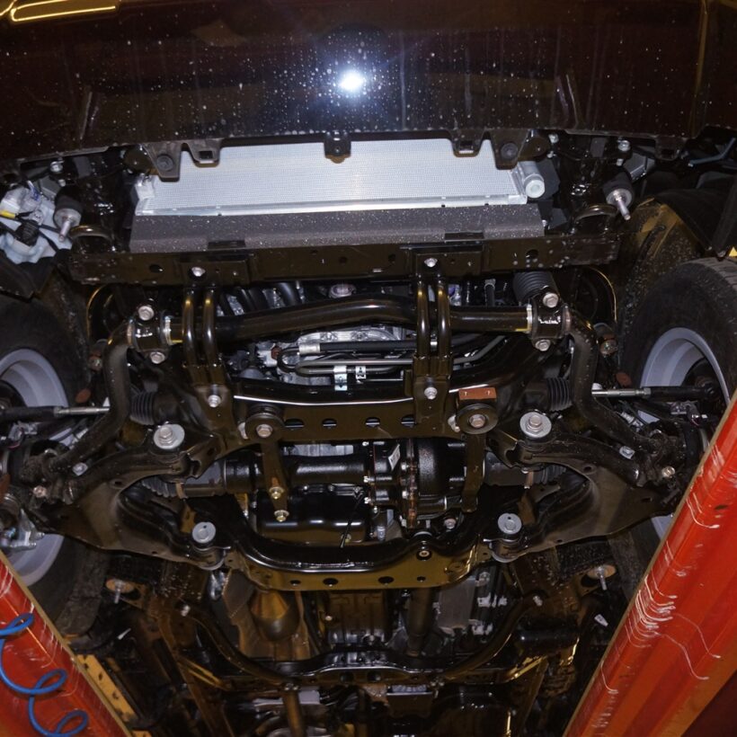 Защита днища Toyota Land Cruiser Prado 150, Алюминий 4 мм - Защита днища - TOYOTA - Toyota Land Cruiser Prado