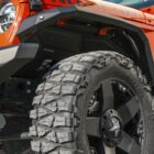 ПОДКРЫЛКИ ДЛЯ РАСШИРИТЕЛЕЙ КОЛЕСНЫХ АРОК ПЕРЕДНИЕ RIVAL ДЛЯ JEEP WRANGLER JL 2018+ - Расширители арок - JEEP - Jeep Wrangler