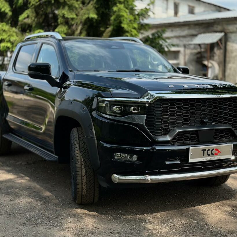Фаркоп (Black, шар E) для Foton Tunland V9 - Фаркопы - FOTON - Foton Tunland V9