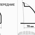 Расширители колесных арок Mitsubishi L200 (вылет 70 мм) - Расширители арок - MITSUBISHI - Mitsubishi L200