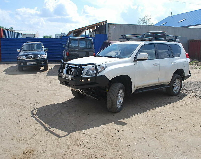 Защита днища для Toyota Land Cruiser Prado 150 restailing силовая. Комплектация № 1 - Защита днища - TOYOTA - Toyota Land Cruiser