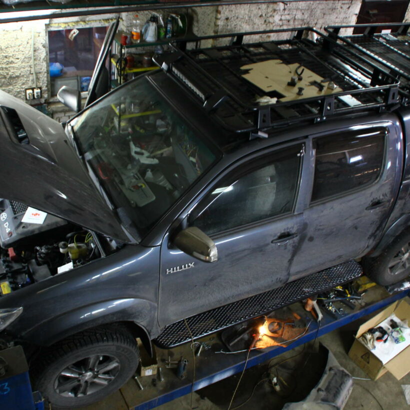 Экспедиционный багажник Toyota Hilux (на кунг). Комплектация 1 - Багажники