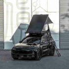 Супертонкая автопалатка в алюминиевом корпусе Arcane Warrior LANDING Ultra Slim Roof Tent (ADA co-branded) - Всё для автотуризма - FORD
