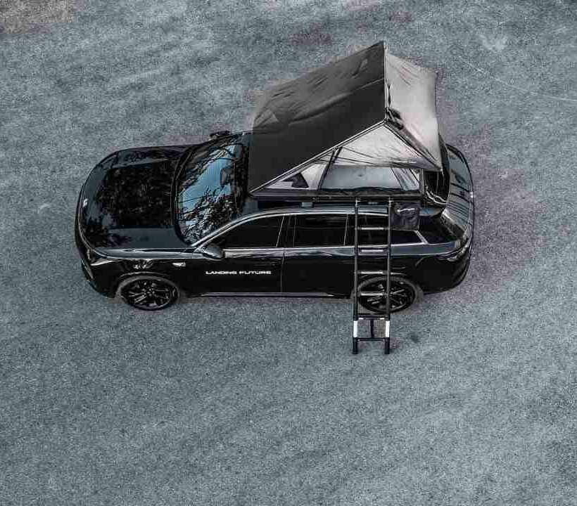 Супертонкая автопалатка в алюминиевом корпусе Arcane Warrior LANDING Ultra Slim Roof Tent (ADA co-branded) - Всё для автотуризма - FORD