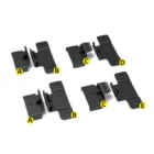 Кронштейны для быстрой установки палатки Ultra Slim на багажники серии STORM Roof Tent Quick Release Mounting Bracket - Экстерьер - JEEP