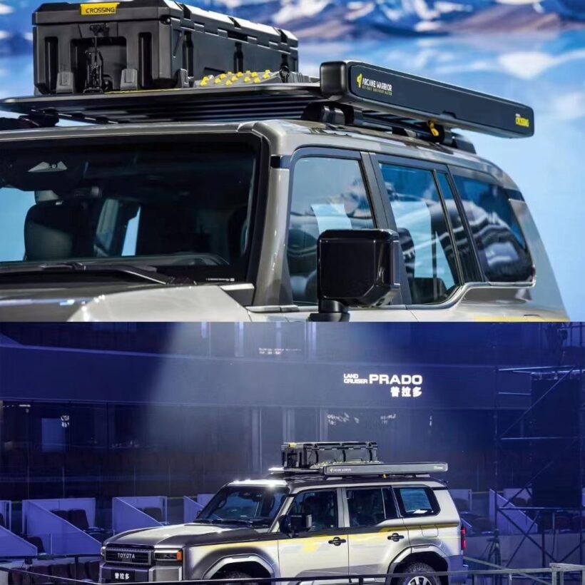 Багажник экспедиционный STORM Roof Rack для Toyota Land Cruiser Prado 250 (2024) - Багажники