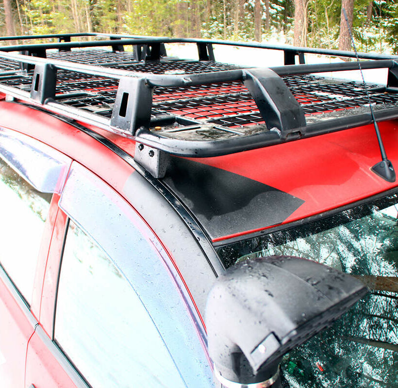 Экспедиционный багажник Mitsubishi L200 (на кабину). Комплектация 3 - Багажники