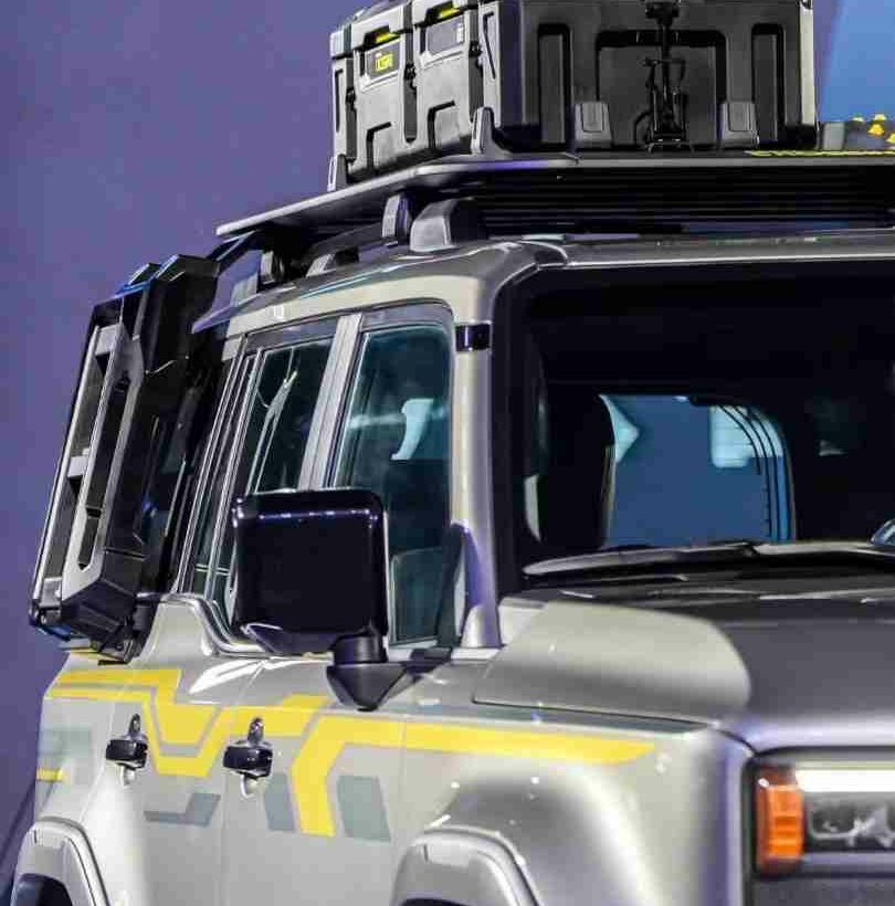 Боковая лестница STORM Crossing Ladder для Toyota Prado 250 New 2024. Комплектация 1 - Экстерьер - TOYOTA - Toyota Land Cruiser Prado
