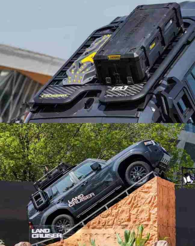 Боковая лестница STORM Crossing Ladder для Toyota Prado 250 New 2024. Комплектация 1 - Экстерьер - TOYOTA - Toyota Land Cruiser Prado