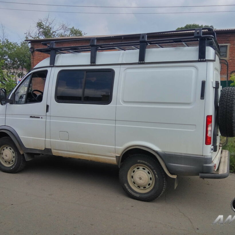 Экспедиционный багажник для Газель Соболь 4х4. Комплектация 3 - Багажники