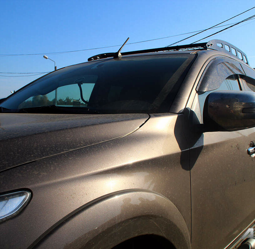 Экспедиционный багажник Mitsubishi L200 5-е поколение (на кабину). Комплектация 2 - Багажники