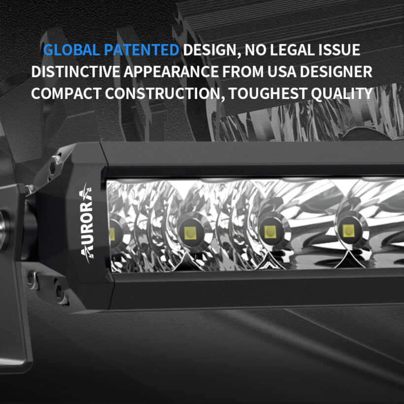 Светодиодная балка ALO-S6-40 300W КОМБИНИРОВАННЫЙ СВЕТ (белый + желтый) - Доп. свет - JEEP