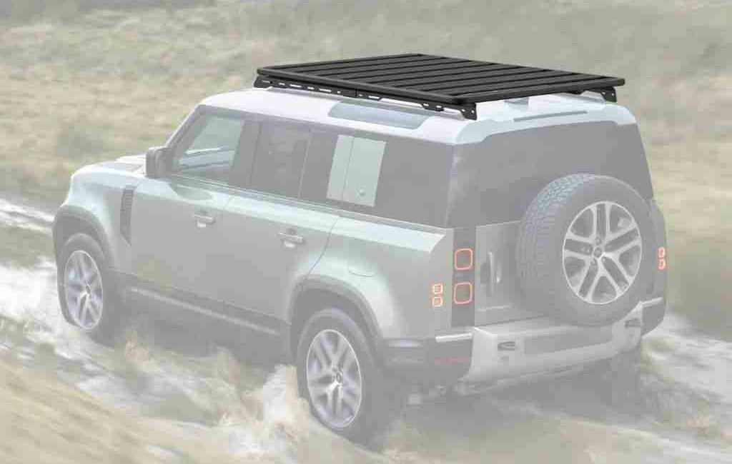 БАГАЖНИК АЛЮМИНИЕВЫЙ (ПЛАТФОРМА С КРЕПЛЕНИЕМ) RIVAL 1955X1270 ДЛЯ LAND ROVER DEFENDER 110 (2020+) - Багажники
