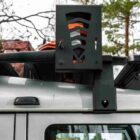 БАГАЖНИК АЛЮМИНИЕВЫЙ (ПЛАТФОРМА С КРЕПЛЕНИЕМ) RIVAL 1475х1430 ДЛЯ LAND ROVER DEFENDER 130 (1990 - 2016) - Багажники